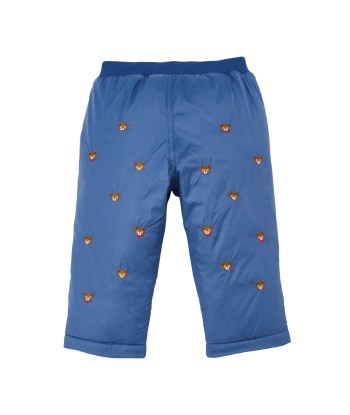 PANTALON EN DUVET BLEU plus qu'un jeu 