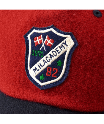 CASQUETTE EN LAINE ROUGE MIKI HOUSE ACADEMY livraison gratuite