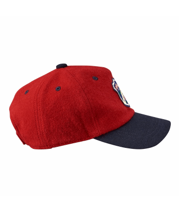 CASQUETTE EN LAINE ROUGE MIKI HOUSE ACADEMY livraison gratuite