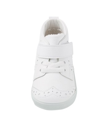 CHAUSSURES MONTANTES BLANCHES EN CUIR votre restaurant rapide dans 