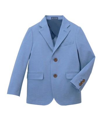 VESTE EN COTON BLEUE de la marque