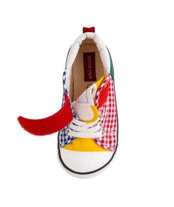 CHAUSSURES MULTICOLORES À CARREAUX VICHY ENFANT prix pour 