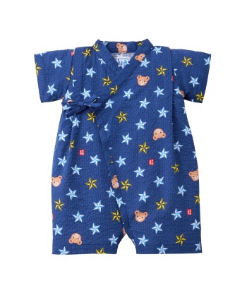 JINBEI BLEU MARINE MOTIF  ÉTOILES ET PUCCI la chaussure