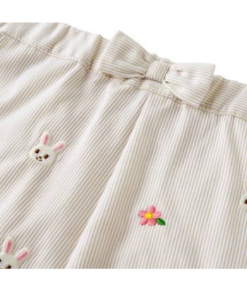 SHORT BLANC USAKO À FLEURS ROUGES s'inspire de l'anatomie humaine