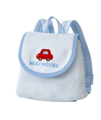 SAC À DOS BLEU AVEC UNE VOITURE MIKI HOUSE 50-70% off 