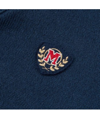 CARDIGAN BLEU MARINE LOGO M votre restaurant rapide dans 