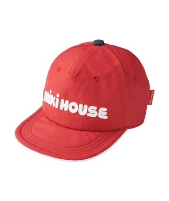 CASQUETTE ROUGE MIKI HOUSE DÉPERLANTE le des métaux précieux