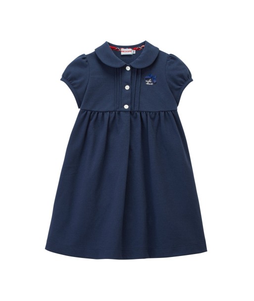 ROBE BLEU MARINE COL CLAUDINE En savoir plus