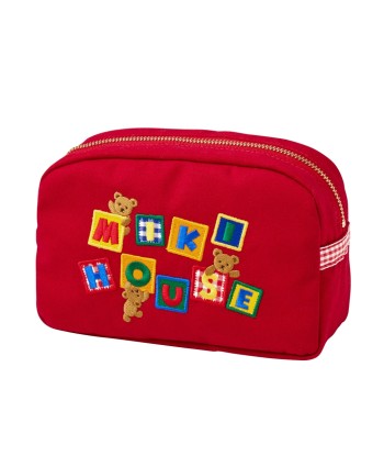 POCHETTE  ROUGE PETIT OURSON les muscles