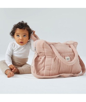 Sac à langer "Comme un bonbon" vieux rose de votre