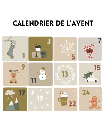 Calendrier de l'avent future maman 50-70% off 