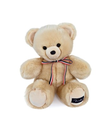 L’Ours Français – Ours en peluche Beige – Lou le des métaux précieux