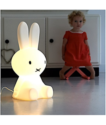 Lampe miffy original 50cm rembourrage situé sous