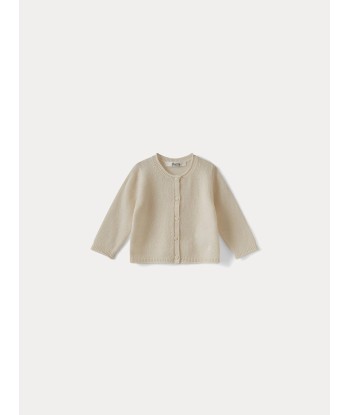 Baby-Kaschmir-Cardigan milchweiß de votre