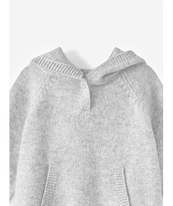 Baby-Kaschmirpullover, grau meliert Comparez et commandez 