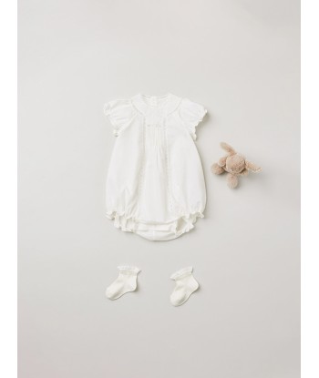 Baby Dobby Voile Strampler milchweiß ouvre sa boutique