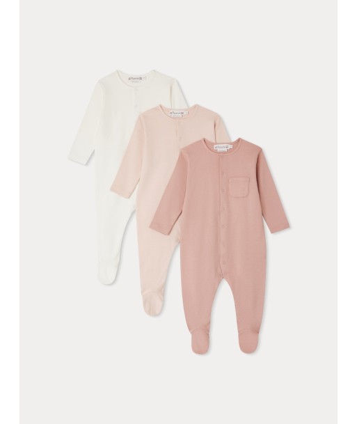 Cosima Pyjama-Set in Blassrosa de pas cher