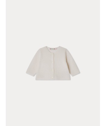 Baby-Kaschmir-Cardigan milchweiß online