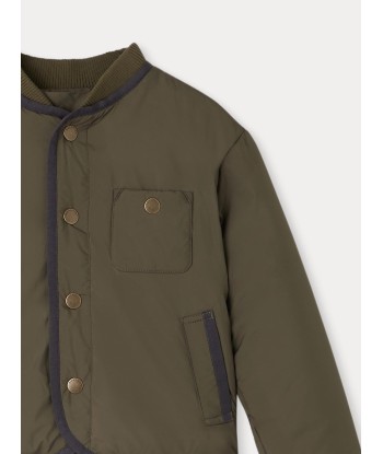 Graham khaki Druckknopfjacke Economisez 