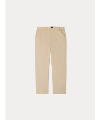 Timoté beige Twill-Hose pas chere