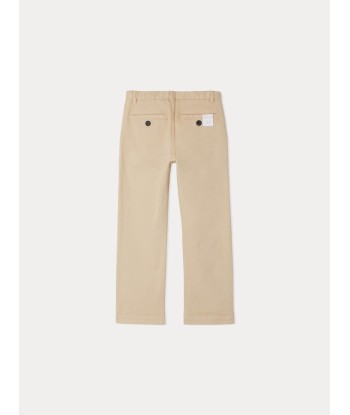 Timoté beige Twill-Hose pas chere