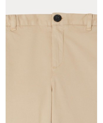 Timoté beige Twill-Hose pas chere