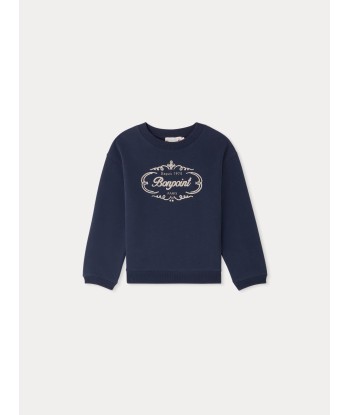 Tayla navyblaue Sweatshirt 50% de réduction en Octobre 2024