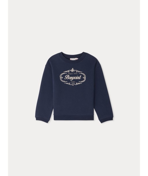 Tayla navyblaue Sweatshirt 50% de réduction en Octobre 2024