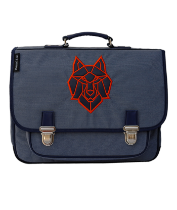 Cartable Moyen Loup Bleu (CP/CE1/CE2) 2023