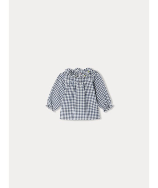 Dojoba Gingham-Karo-Bluse outlet