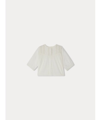 Chloé bestickte Bluse mit Spitze est présent 