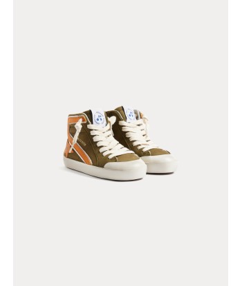 Bonpoint x Golden Goose High-Top-Khaki-Sneaker für Babys l'évolution des habitudes 