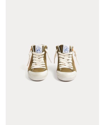 Bonpoint x Golden Goose High-Top-Khaki-Sneaker für Babys l'évolution des habitudes 