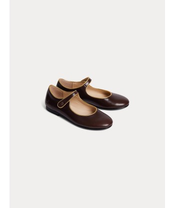 Ella Leder Mary Janes destockage