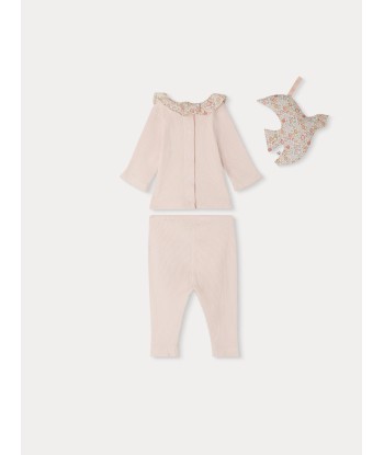 Daisie orange Set en linge