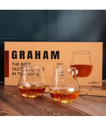 Coffret 2 verres à whisky Graham est présent 