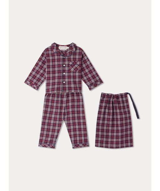 Karierter Pyjama Badinerie soldes