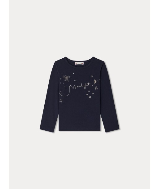 Tidjiane T-shirt with star embroidery la chaussure