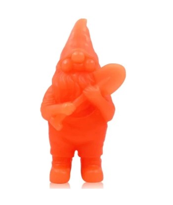 Nain de Jardin Orange Fluo H30cm chez Cornerstreet bien 