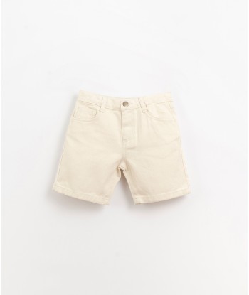 Short en jean blanc garçon de technologie