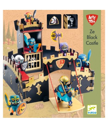 ZE BLACK CASTEL CHATEAU - ARTY TOYS hantent personnes