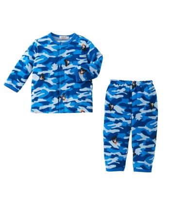 PYJAMA CAMOUFLAGE BLEU pas cher 