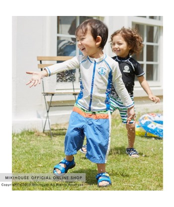 VESTE ANTI UV AQUATIQUE BLEUE & BLANCHE Les magasins à Paris et en Île-de-France