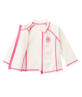 VESTE ANTI UV AQUATIQUE BLANCHE & ROSE solde