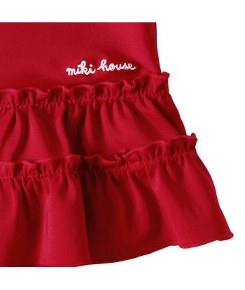 MAILLOT DE BAIN ROBE À POIS ET VOLANTS ROUGE 50% de réduction en Octobre 2024