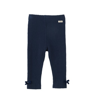 LEGGING EN COTON BLEU MARINE pas cher chine