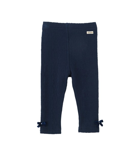 LEGGING EN COTON BLEU MARINE pas cher chine