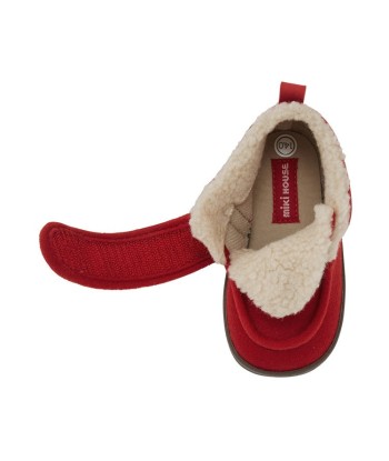 CHAUSSURES FOURRÉES ROUGES ENFANT shop