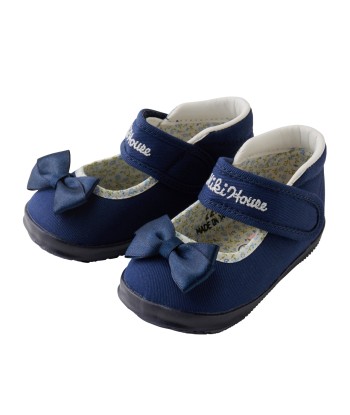 BALLERINES BLEU MARINE À NOEUD Profitez des Offres !