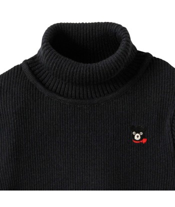 SOUS-PULL EN COTON NOIR DOUBLE B est présent 